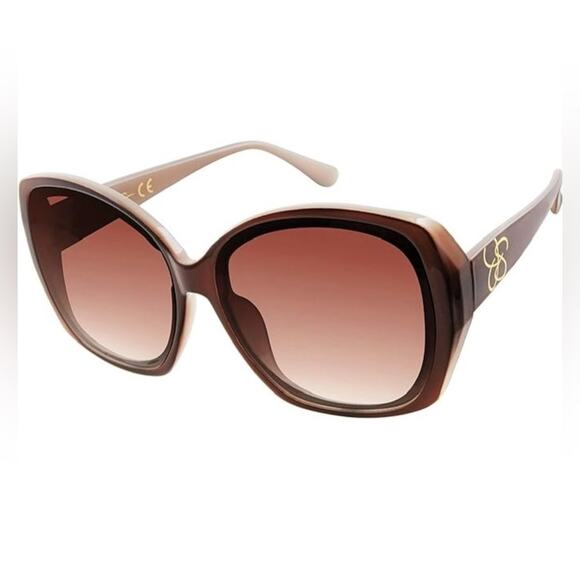Jessica Simpson J5839 Oversized Butterfly Sunglasses - Picture 1 of 10